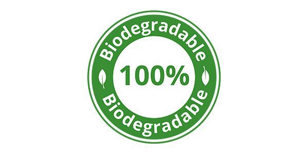 100% biodegradable
