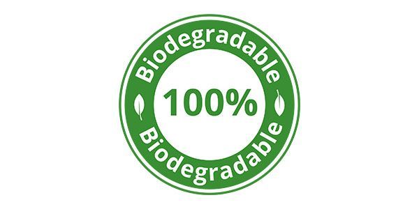 100% biodegradable